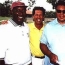 Mayor of Dallas, Ron Kirk, Yank, Ali and Great Earl Campbell at Easter Sale Charity Event in Dallas.