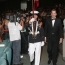 Yank Barry escorted by Canadian Flag